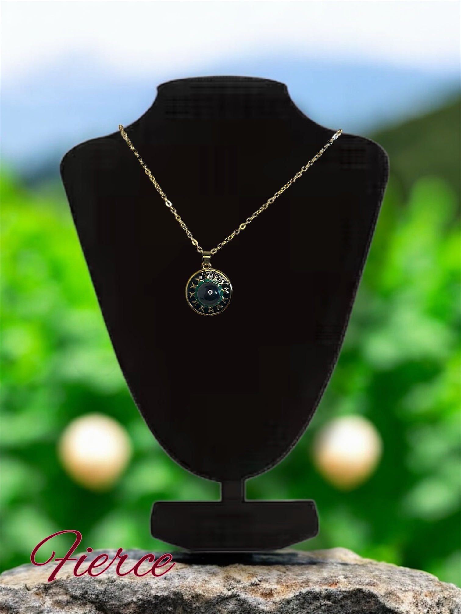 18k gold plated jewellery set