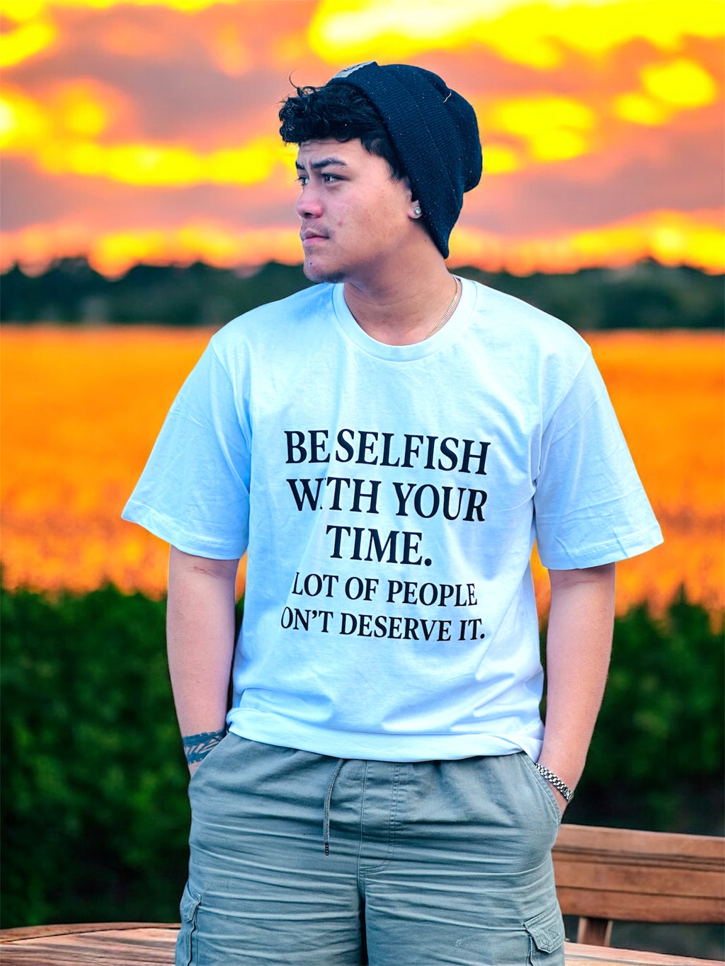 T-Shirt (Be selfish with your time)